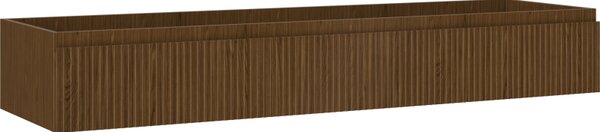 Mexen Rivel, mobilier baie 160 cm, 1 sertar, canelat, nuc, 91A20-16023-1-BF86