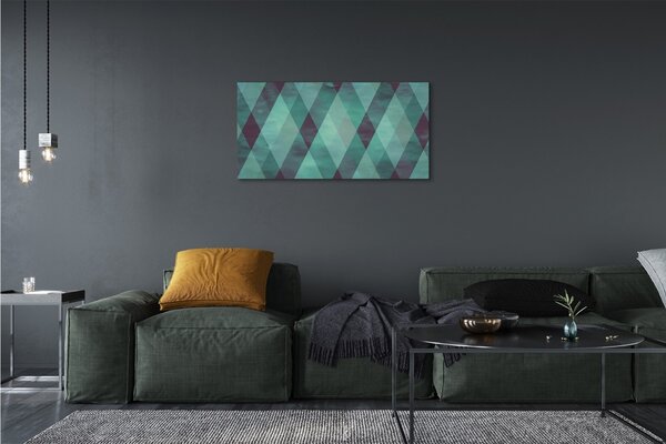 Tablouri canvas Modelul geometric al diamantelor