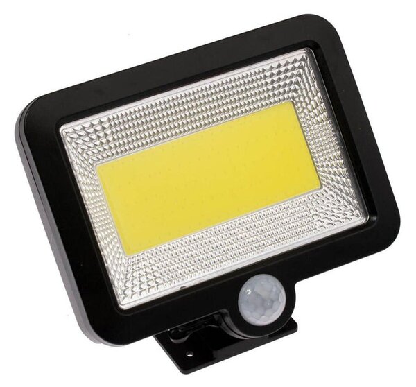 Reflector solar LED COB, 5W, 180 lm, senzor miscare, raza detectare 5-8 m, carcasa ABS, IP54