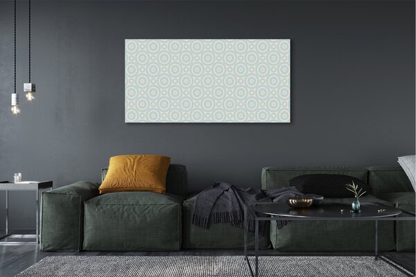 Tablouri canvas cercuri geometrice