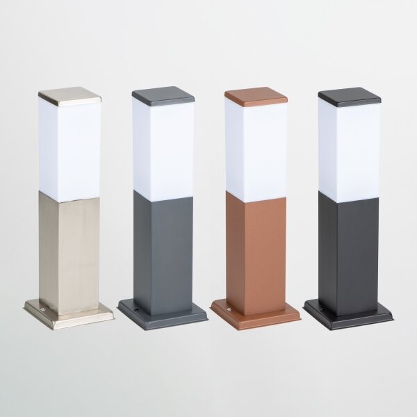 Brilagi - Lampă de exterior NOVA 1xE27/15W/230V 40 cm IP44 neagră