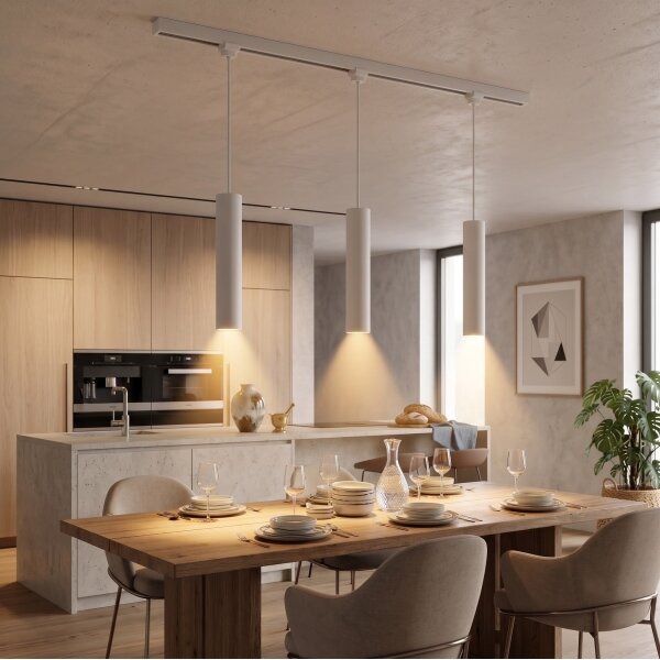 Philips - Lustru suspendat pe cablu pentru sistem de șină EASYLINK, 3xGU10/7W/230V, 1 m, alb