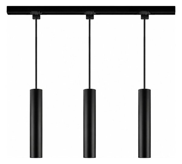 Philips - Lampă suspendată neagră pe cablu pentru sistemul de șină EASYLINK 3xGU10/7W/230V 1m
