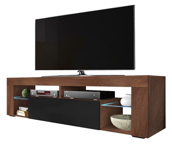 Masă TV Bionca (negru + nuc). Promo -19%. 1098609