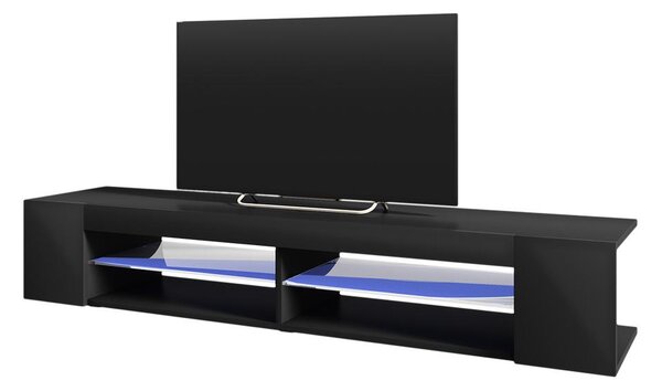 Masă TV Monty 180 (cu iluminat) (negru). Promo -18%. 1098624
