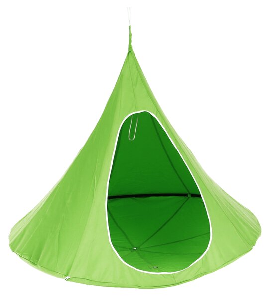Balansoar gradina KLORIN NEW KLASIK, verde/negru, poliester/otel