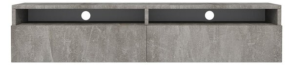 Masă TV Redcan 140 (cu iluminat) (beton). Promo -15%. 1098676