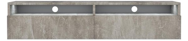 Masă TV Redcan 140 (cu iluminat) (beton). Promo -15%. 1098676