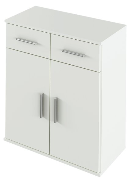 Comoda RESITA TYP 2, alb, DTD laminat, 71x35x80 cm