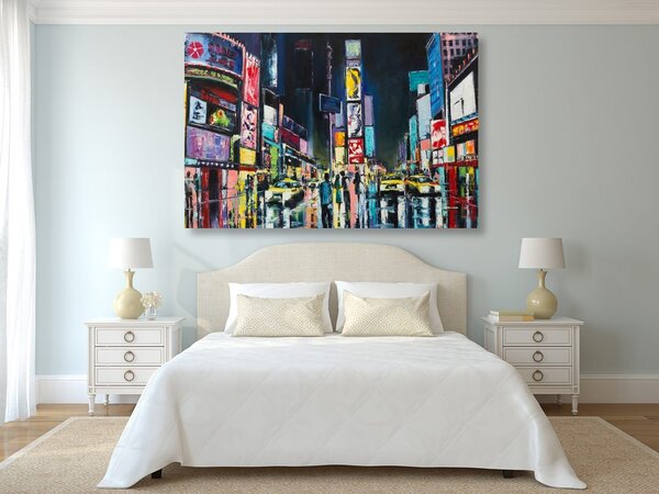 Tablou New York colorat