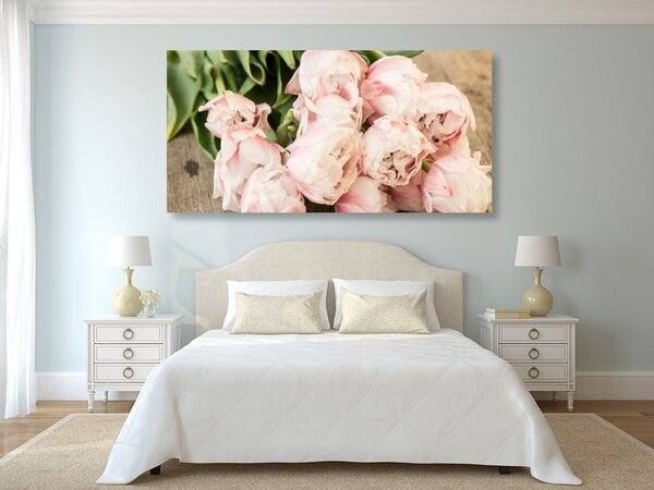 Tablou buchetul de flori romantic