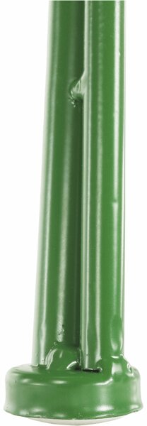 Banca gradina ETELIA, verde, metal, 131x49x89 cm