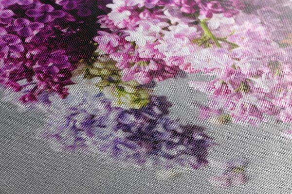 Tablou liliac în nuanțe de roz