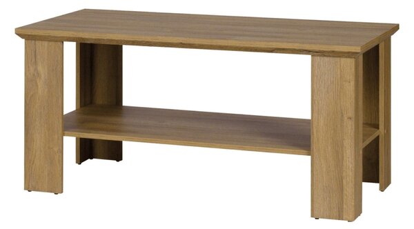 Masuta cafea LEON MZ17, stejar inchis, PAL laminat/muchii ABS, 120x60x