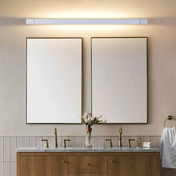 Brilagi-LED Oglindă de baie iluminată AQUA LINE LED/36W/230V 120 cm IP44 crom mat