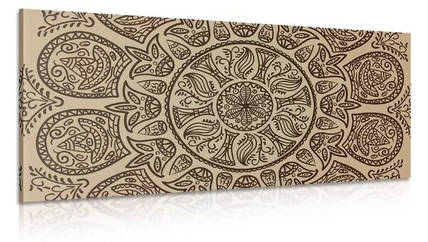 Tablou Mandala cu model natural abstract