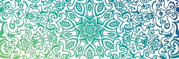 Tablou Mandala albastru-verde