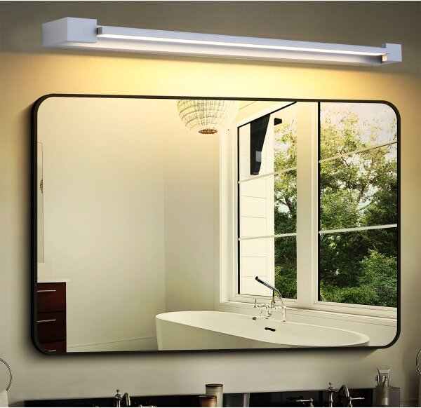 Brilagi-LED Oglindă iluminată pentru baie AQUA LINE LED/24W/230V 90 cm IP44 crom mat