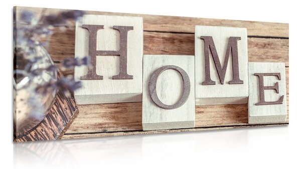 Tablou litere HOME
