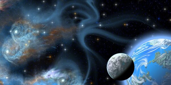 Tablou galaxie infinită