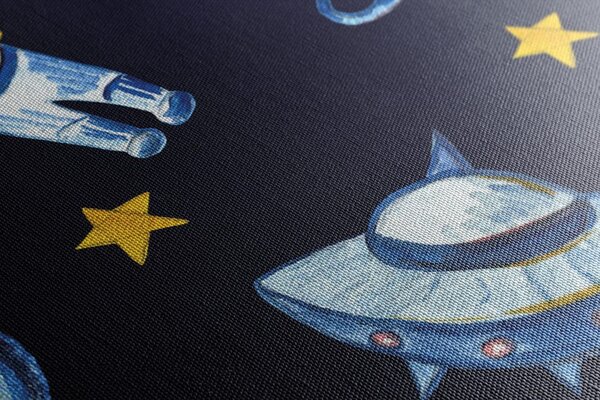Tablou pentru copii astronaut