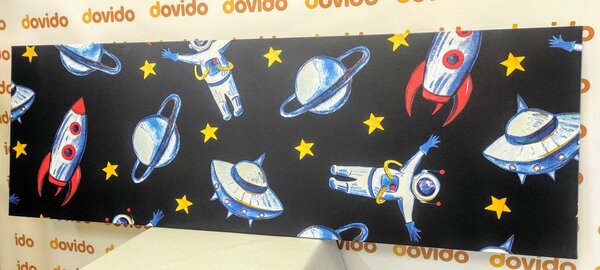 Tablou pentru copii astronaut