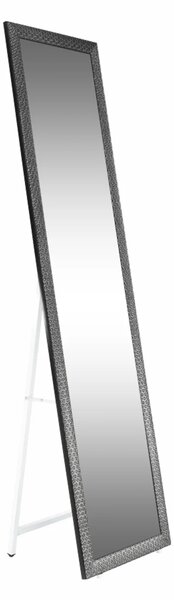 Oglinda LAVAL, negru, metal/lemn, 40x150 cm