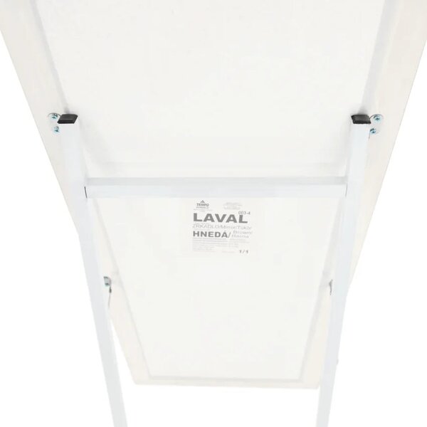 Oglinda LAVAL, auriu, metal/lemn, 40x150 cm