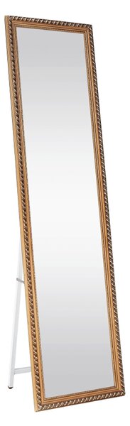 Oglinda LAVAL, auriu, metal/lemn, 40x150 cm
