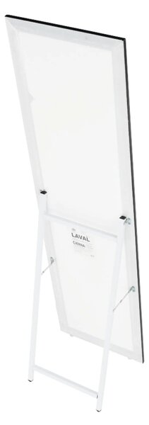 Oglinda LAVAL, negru, metal/lemn, 40x150 cm