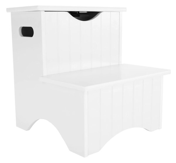 Scara copii HURLEY, alb, 33x34x36 cm