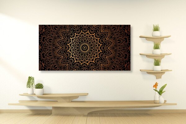 Tablou vintage Mandala în stil indian