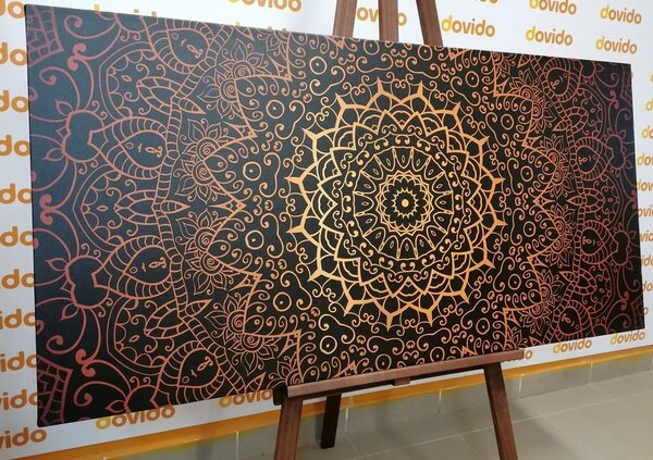 Tablou vintage Mandala în stil indian