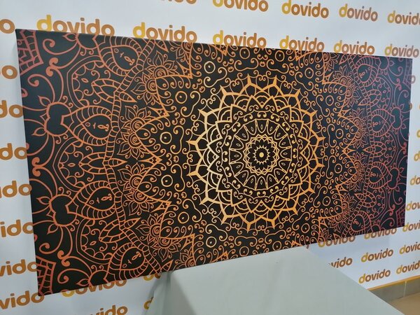 Tablou vintage Mandala în stil indian