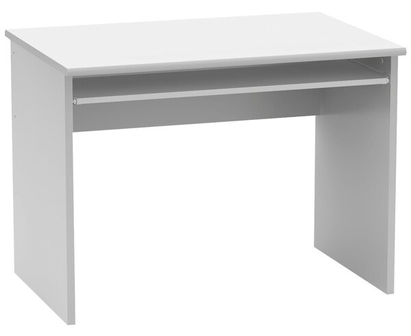 Masa birou JOHAN 2 NEW 02,alb, DTD laminat, 100x68x74 cm