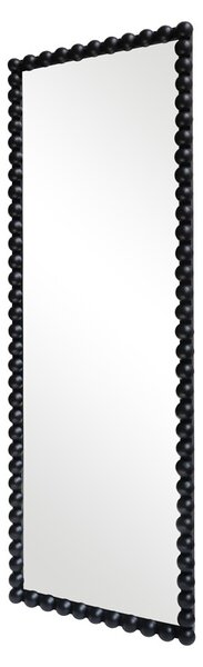 Oglinda cu lemn Ledalo, Pako World, Negru, 45x4.5x130 cm