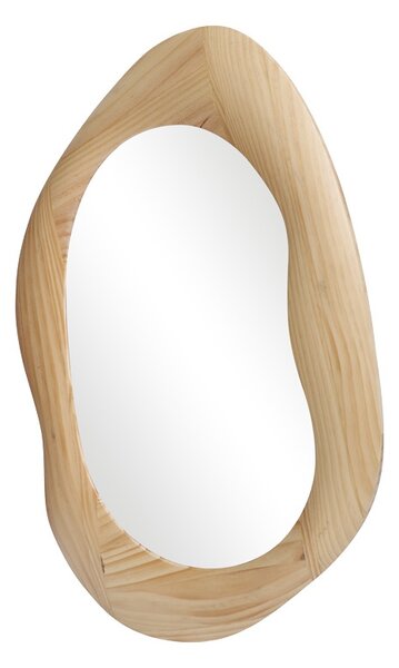 Oglinda ovala Enola, Pako World, Natural, 54x2.5x80 cm