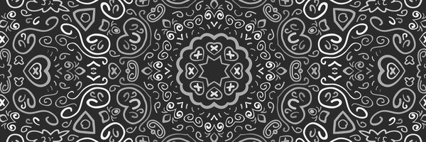 Tablou Mandala iubirii în design alb-negru