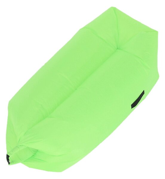 Fotoliu gonflabil LEBAG, verde, material textil