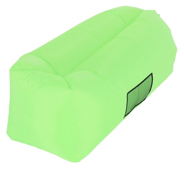 Fotoliu gonflabil LEBAG, verde, material textil