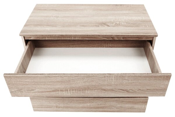 Comoda HANY NEW 003, stejar sonoma, PAL laminat, 90x49x74 cm