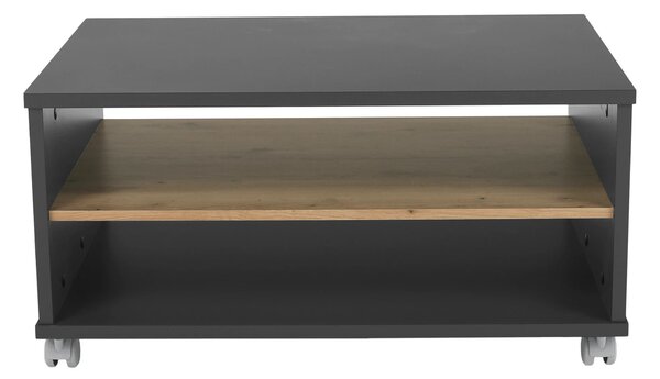 Masuta cafea RIOMA NEW TYP 32, gri grafit/stejar artisan, DTD laminat