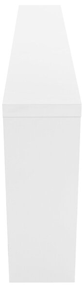 Consola FITRON, alb, PAL laminat, 183x28x80 cm