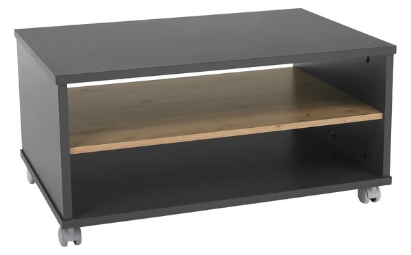 Masuta cafea RIOMA NEW TYP 32, gri grafit/stejar artisan, DTD laminat