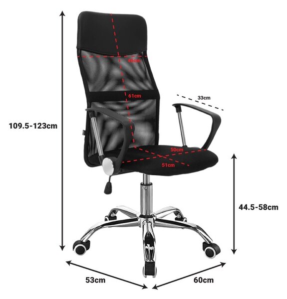 Set mobilier studenti birou si scaun birou ergonomic, 2 buc, Soho, Gri, 120x48x74 cm