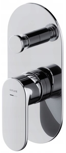 Cersanit Crea, set de baie ascuns cu cap de dus manual, crom, S952-035