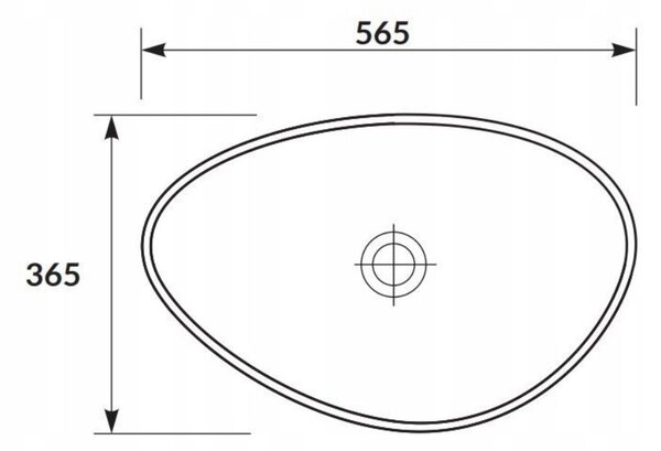 Cersanit Moduo, set dulap baie cu chiuveta blat 80x45x95 cm, stejar lucios alb, S801-444