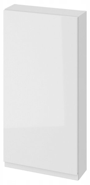 Cersanit Moduo, set dulap baie cu chiuveta blat 80x45x95 cm, stejar lucios alb, S801-447