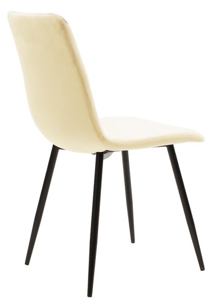 Set masa si scaune 3 piese Julita-Noor Natural 80x80x73 cm