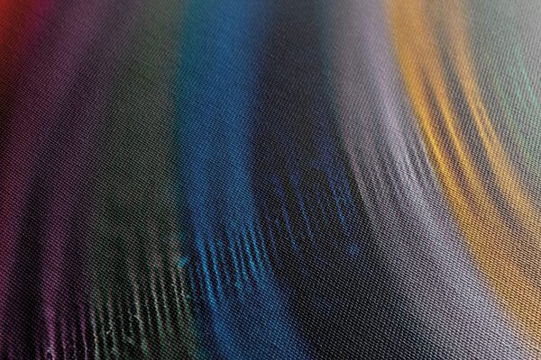 Tablou detaliu material colorat